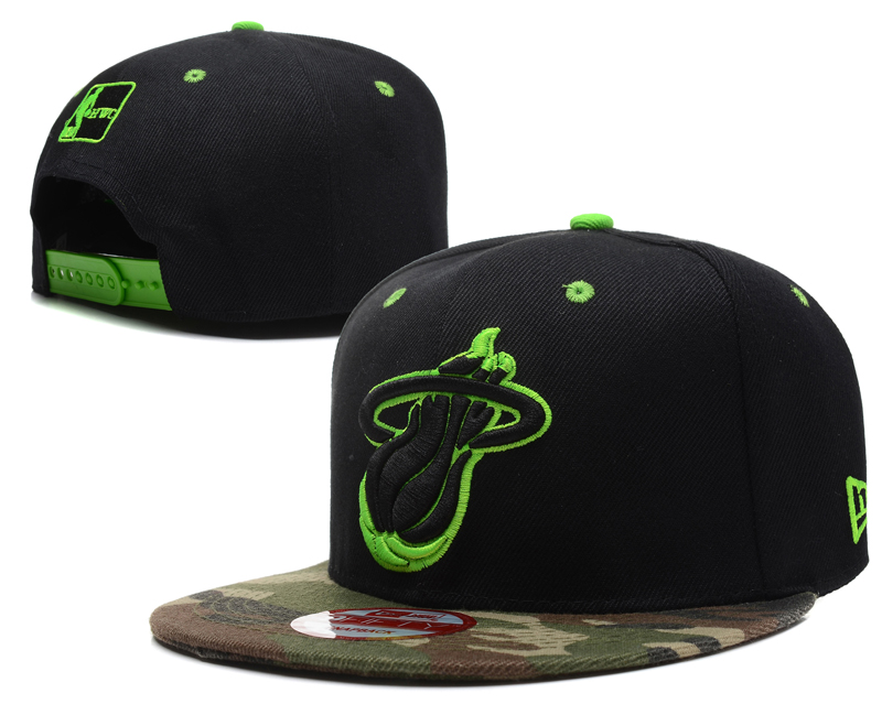 NBA Miami Heat NE Snapback Hat #226